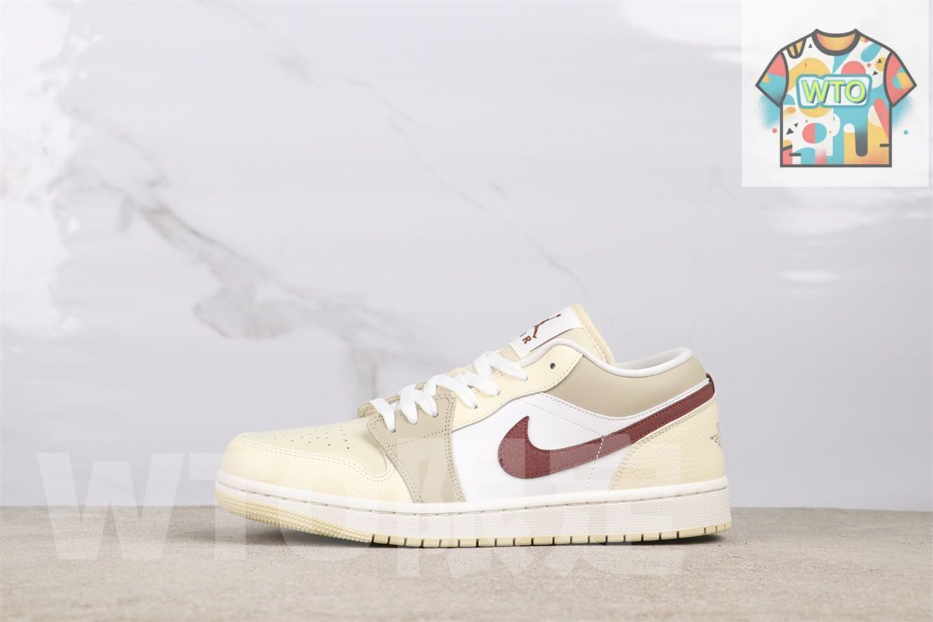 今日 Air Jordan エアジョーダン aj 1 Low HV 6530-100-WTO輸入2