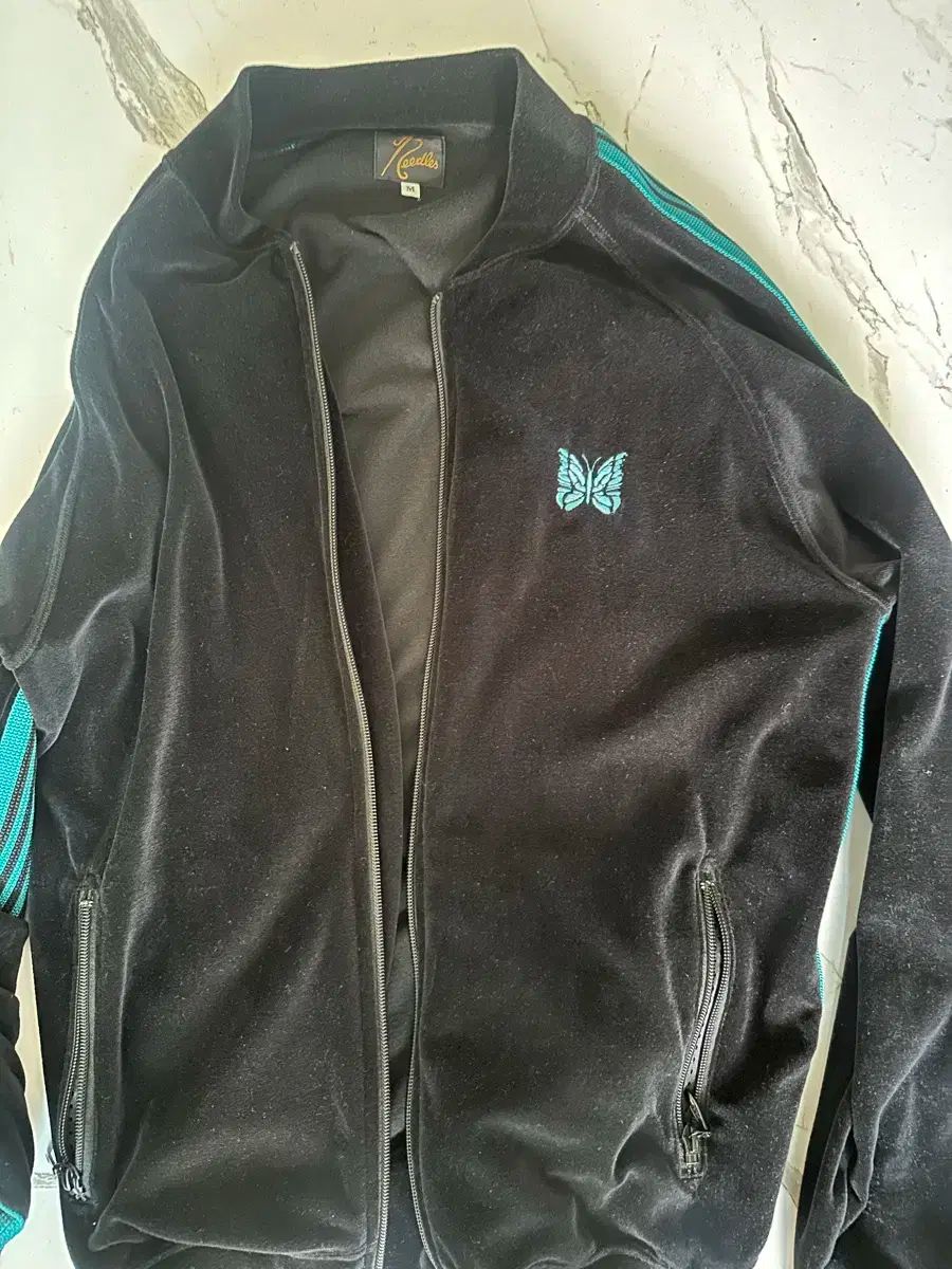 ニードルズ ベロア トラック ジャケット