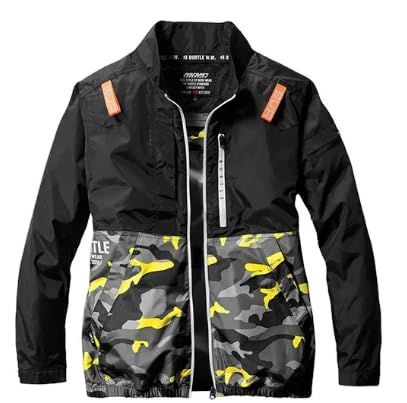 バートル エアークラフト 長袖 ブルゾン ファンなし AC2011 AIRCRAFT S 7イエローカモ