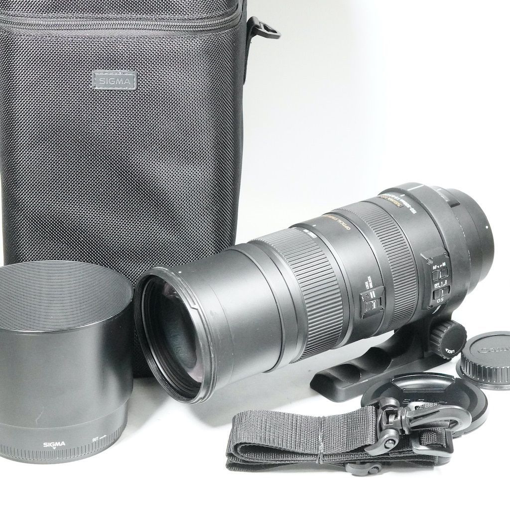 SIGMA AF 150-500mm F5-6.3 DG OS APO HSM キャノン ケース 返金保証 2395