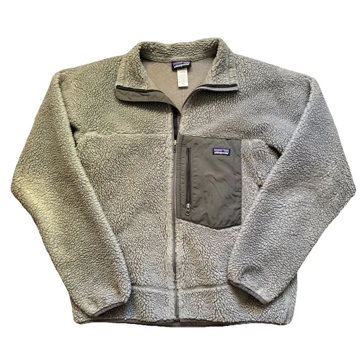 パタゴニア クラシック レトロ-X フリース ジャケット ポージ グレー