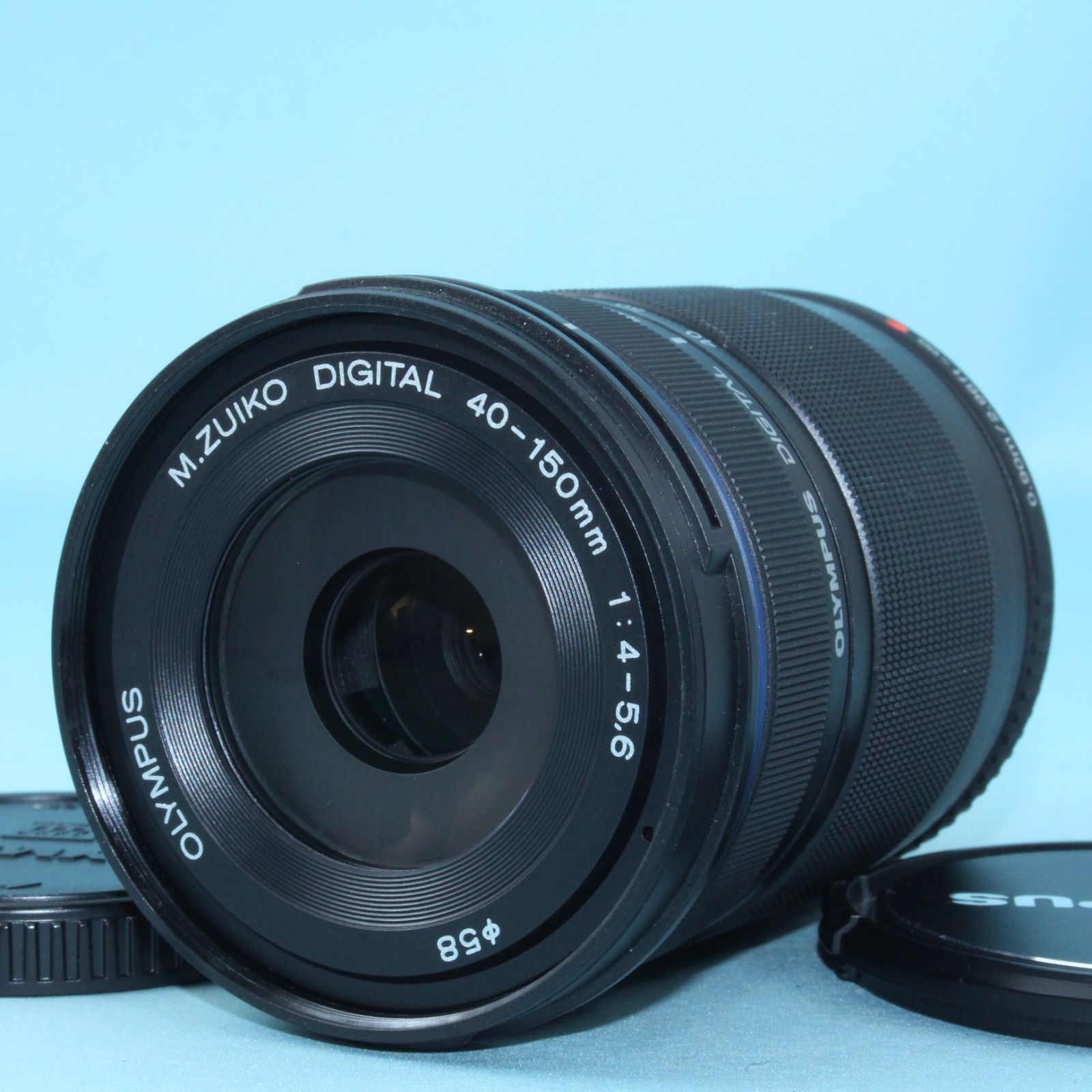 OLYMPUS M.ZUIKO DIGITAL 40-150mm F4-5.6 R ED MSC ブラック 返品保証 オリンパス AFレンズ