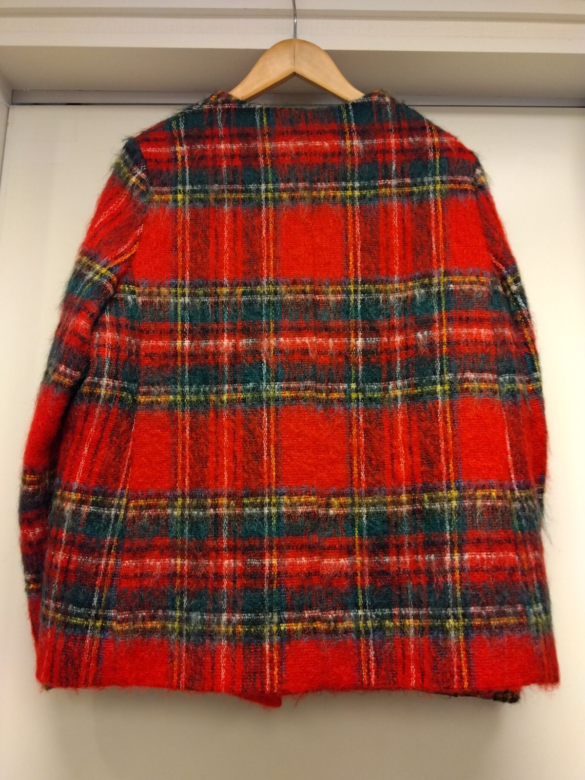 M28 マッキントッシュ MACKIMTOSH レディ―ス コート 英国製 ウール モヘア混 かわいい タータンチェック柄