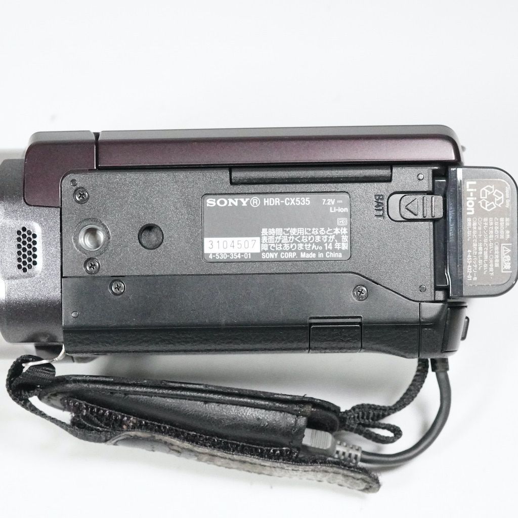 SONY ソニー HDR-CX535 ブラウン 返金保証 2398 ANARI_COM_TR