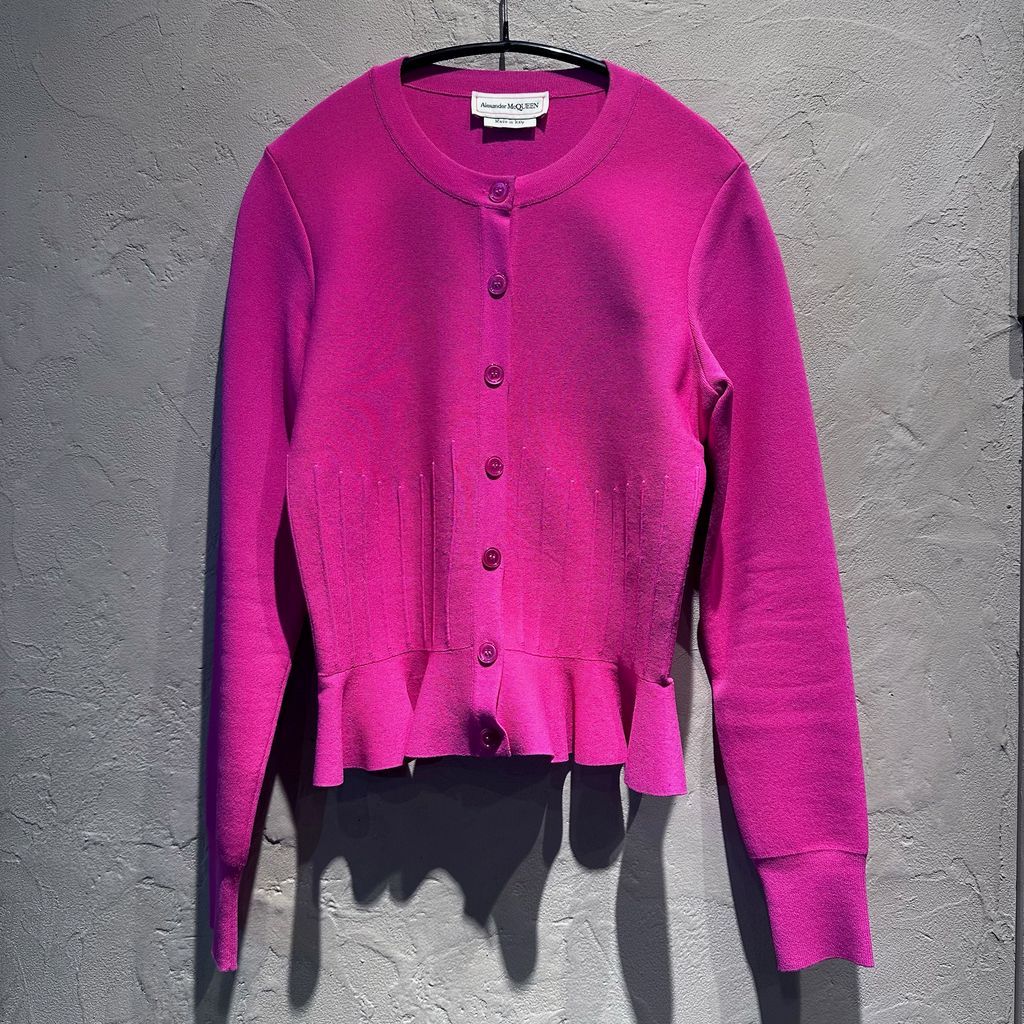 Alexander McQueen アレキサンダーマックイーン カーディガン ピンク