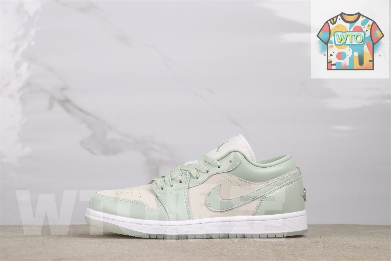 今日 エアジョーダン 1 ローカット HF 4078 100 シーフォーム