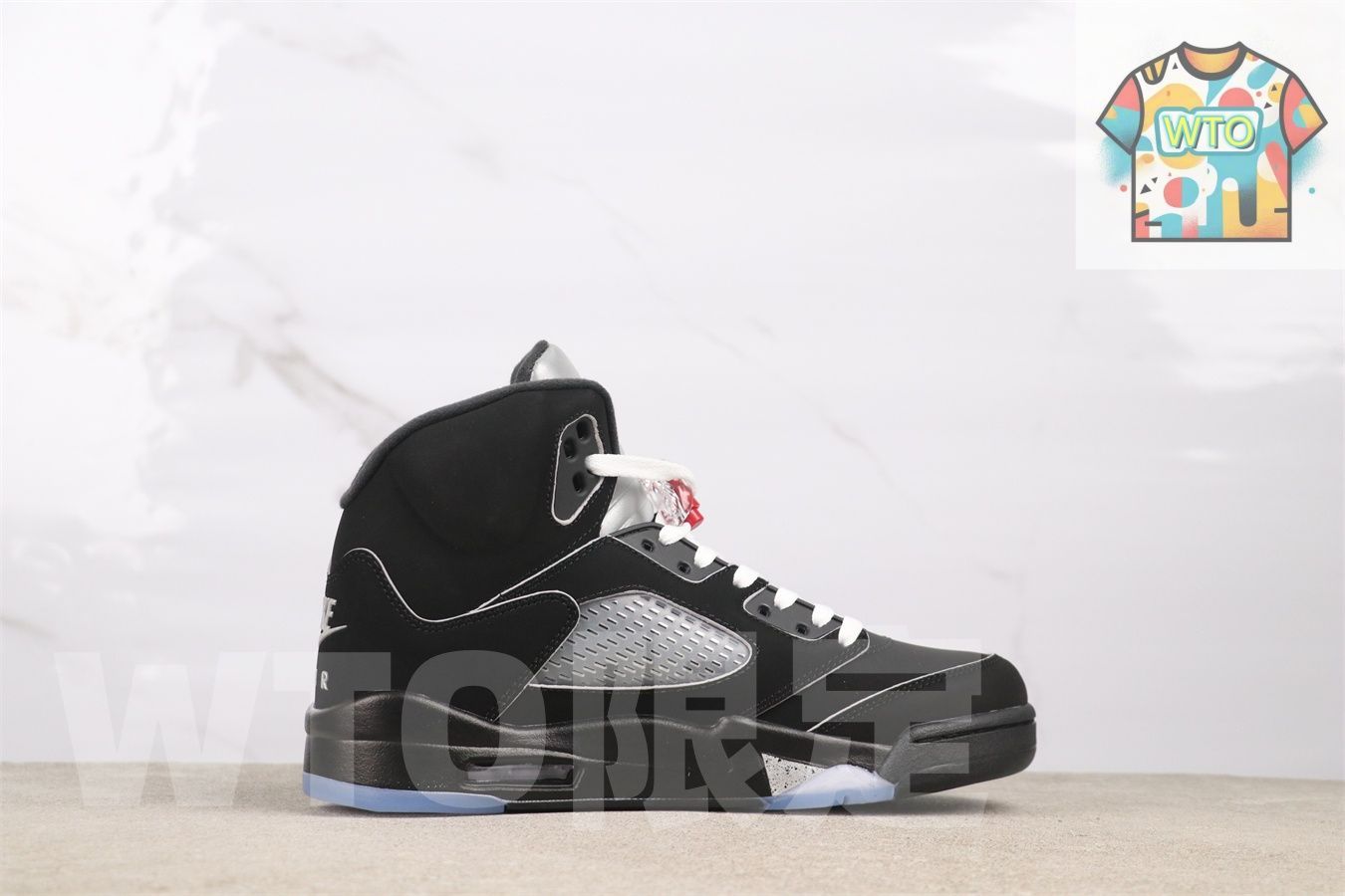 今日 Air Jordan HF 3975-001 ジョーダン 5 ハイトップ ブラックシルバー Black Silver -WTO輸入0