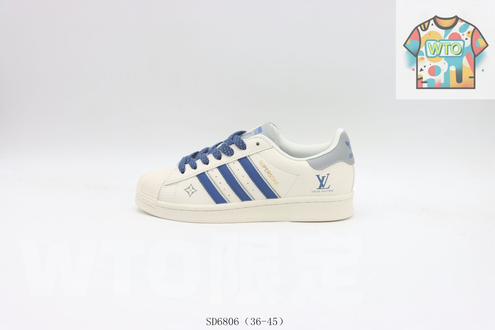 今日 アディダス Adidas スケートシューズ lvSD 6806 ホワイト - ブルー-WTO輸入