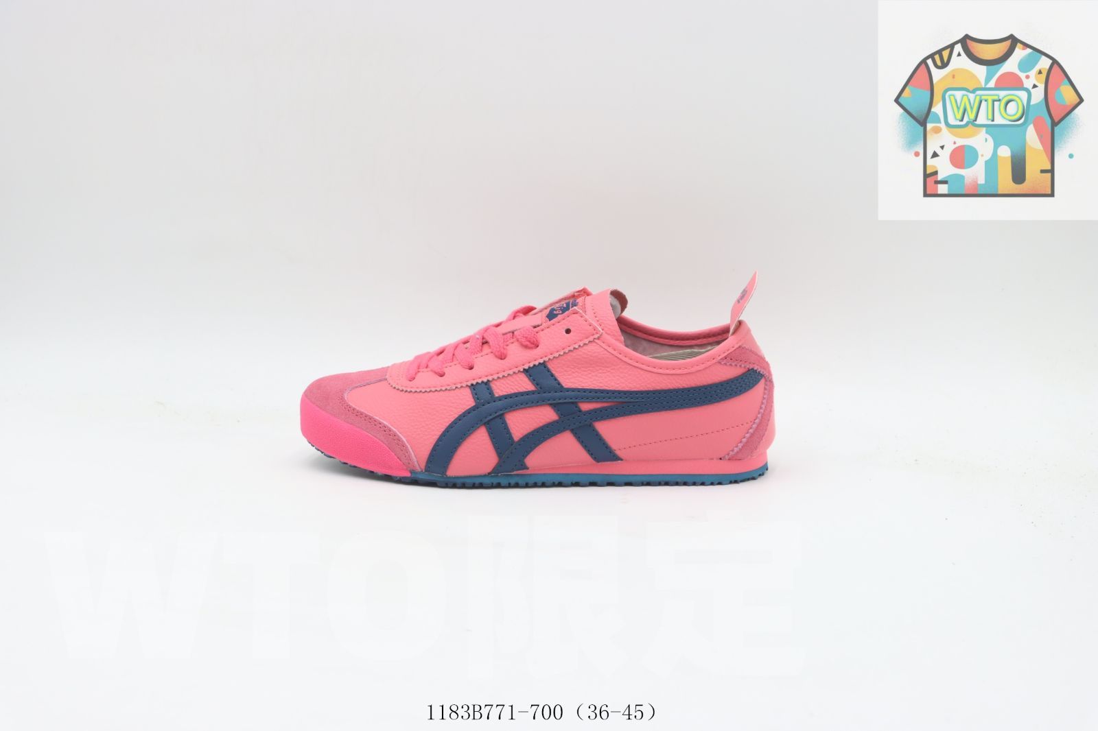 今日 アシックス Asics サンダル ピンクブルー -700-WTO輸入
