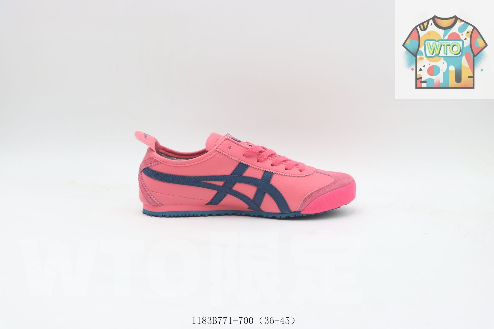 今日 アシックス Asics サンダル ピンクブルー -700-WTO輸入