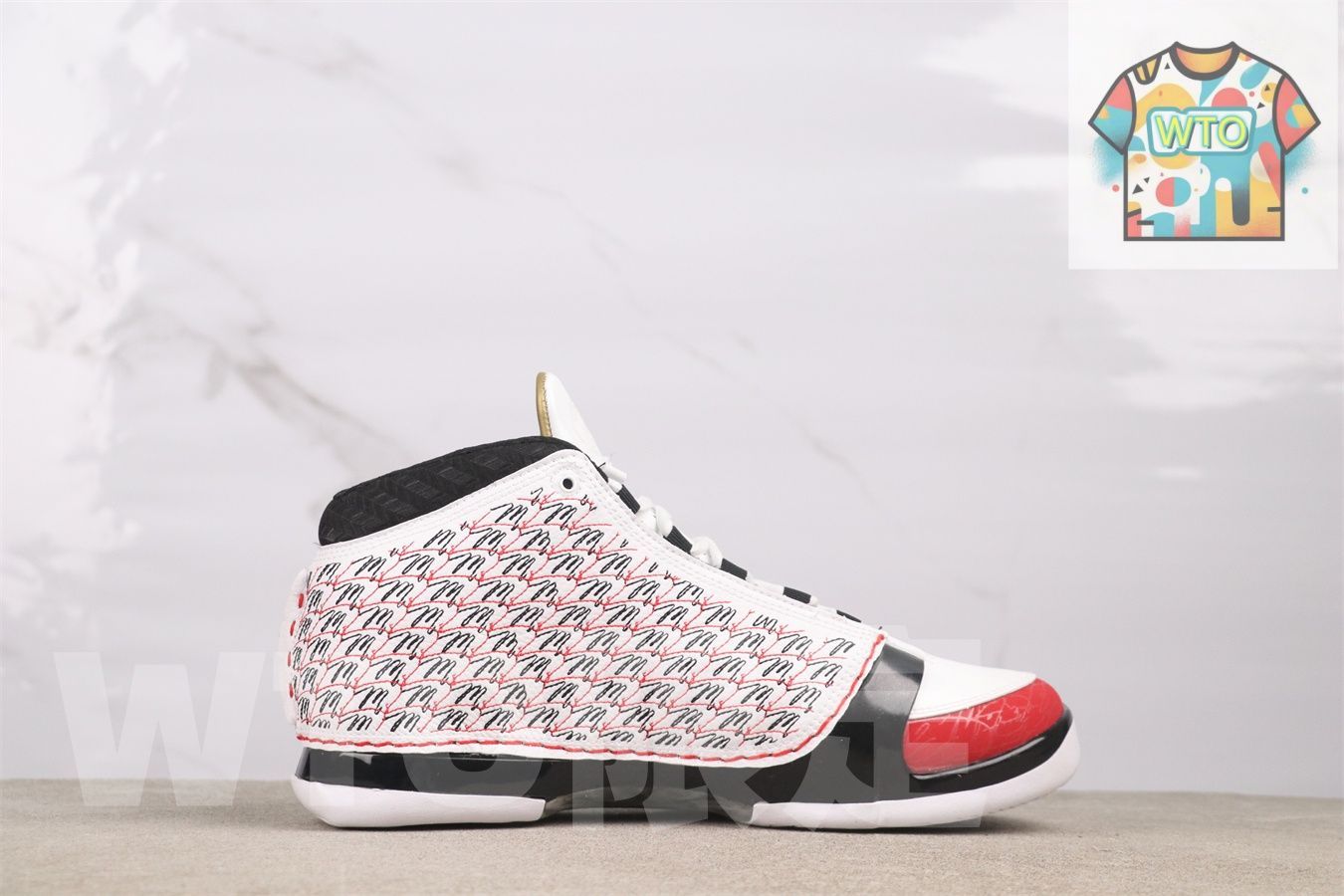 今日 Air Jordan 23 318376-101 エアジョーダン ホワイトブラックレッド