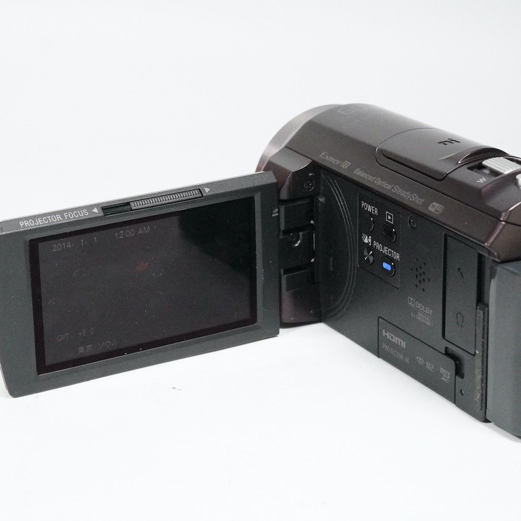 SONY ソニー HDR-PJ540 ブラウン 元箱 動作OK 返金保証 /2399 - メルカリ