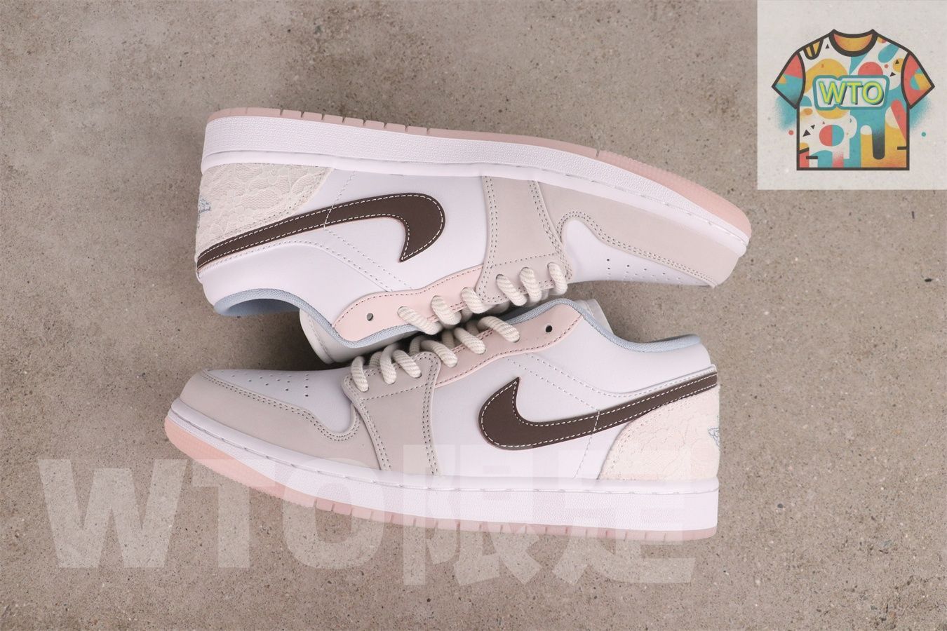 8859-101 梅花白粉ホワイトピンク-WTO輸入0