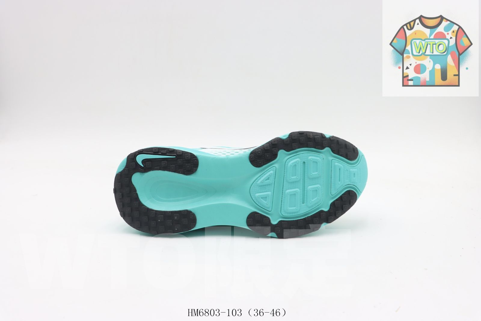  今日 ナイキ ランニングシューズ 白青 HM 6803-103 スニーカー 靴