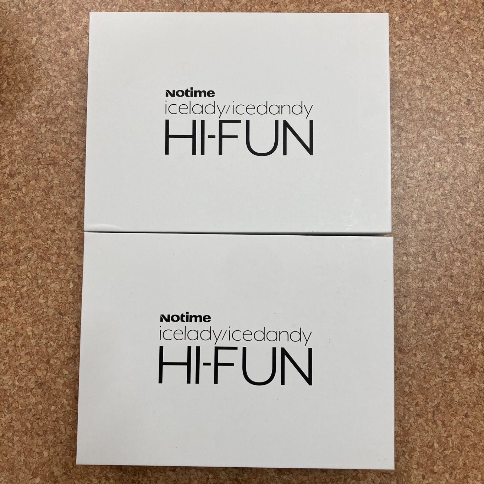 Notime icelady iced HI-FUN ハイフン美顔器2セット M332⑧ - メルカリ