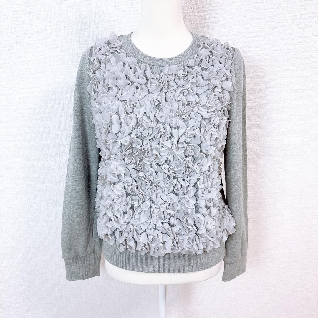 長袖スウェットカットソー