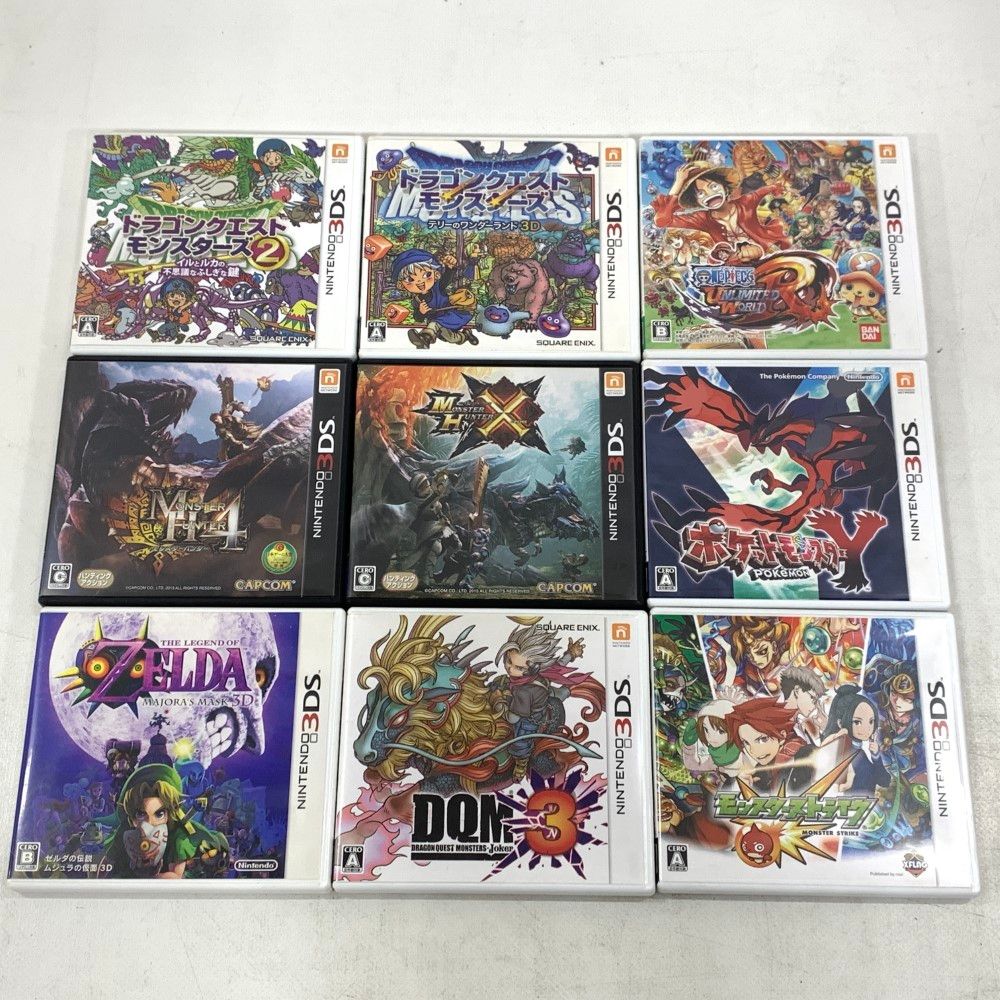 07w8877 Nintendo 3DS レトロゲームソフト 9個セット ドラクエ