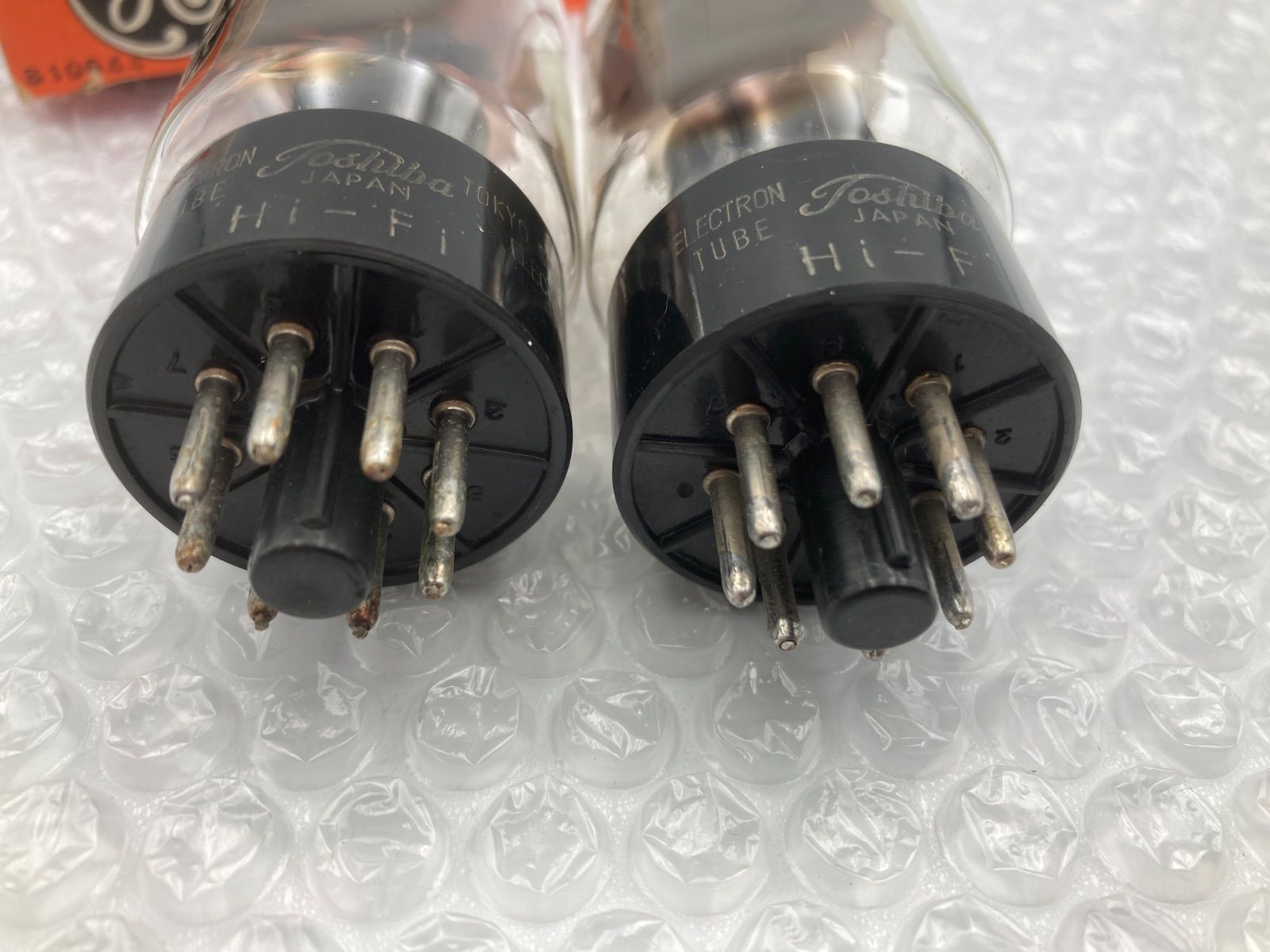 GENERAL ELECTRIC 6L6GC 真空管 2本