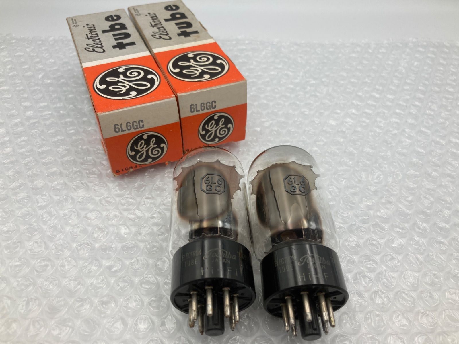 GENERAL ELECTRIC 6L6GC 真空管 2本