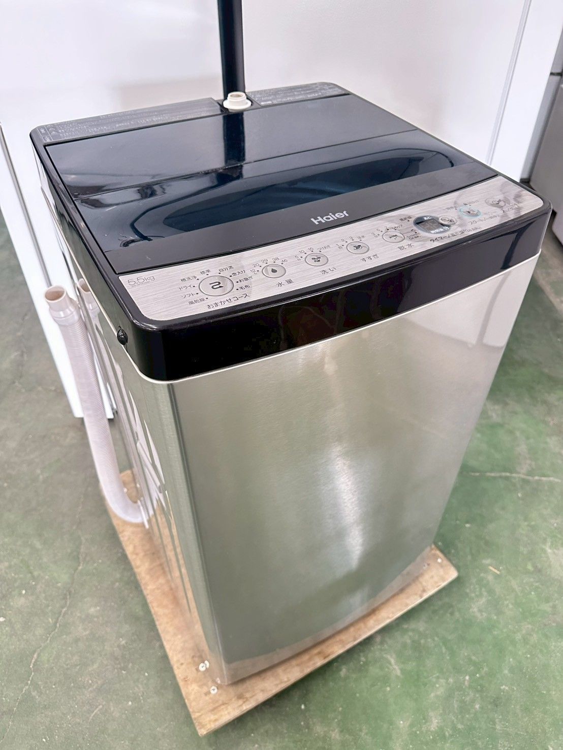 大阪 3か月保障付き 洗濯機 ハイアール 5 kg 2021年 JW XP 2 C 55 F SS 270