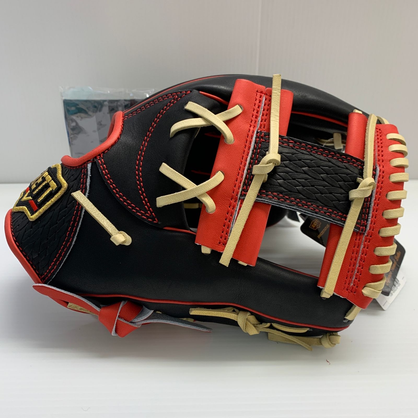 ゼット ZETT プロステイタス 軟式 大人 一般 二塁手 遊撃手用 グローブ グラブ 右投げ グローブ袋付き 野球 6867