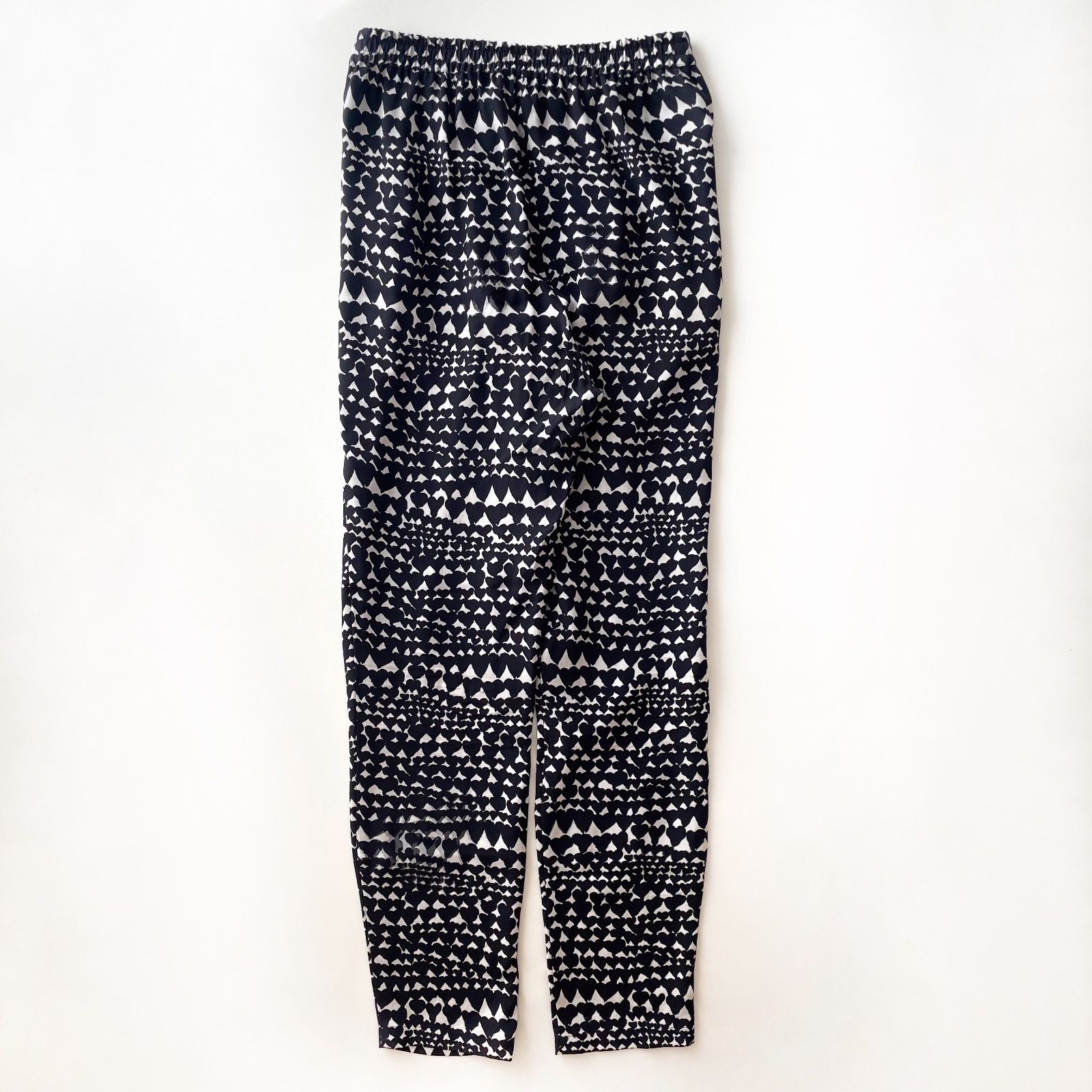 STELLA McCARTNEY ステラマッカートニー シルク総柄パンツ 34 高級素材