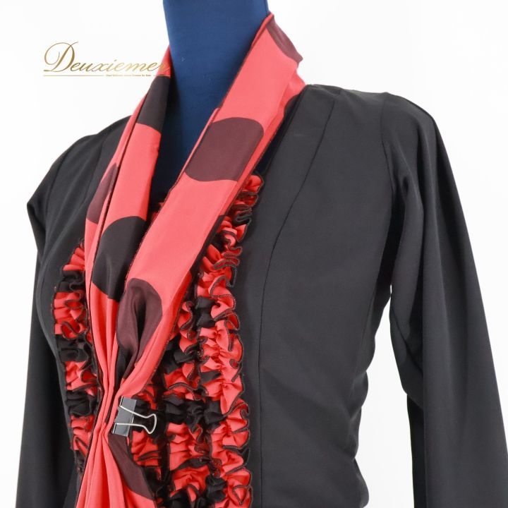 フラメンコ 衣装 ツーピース セットアップ トップス ファルダ スカート