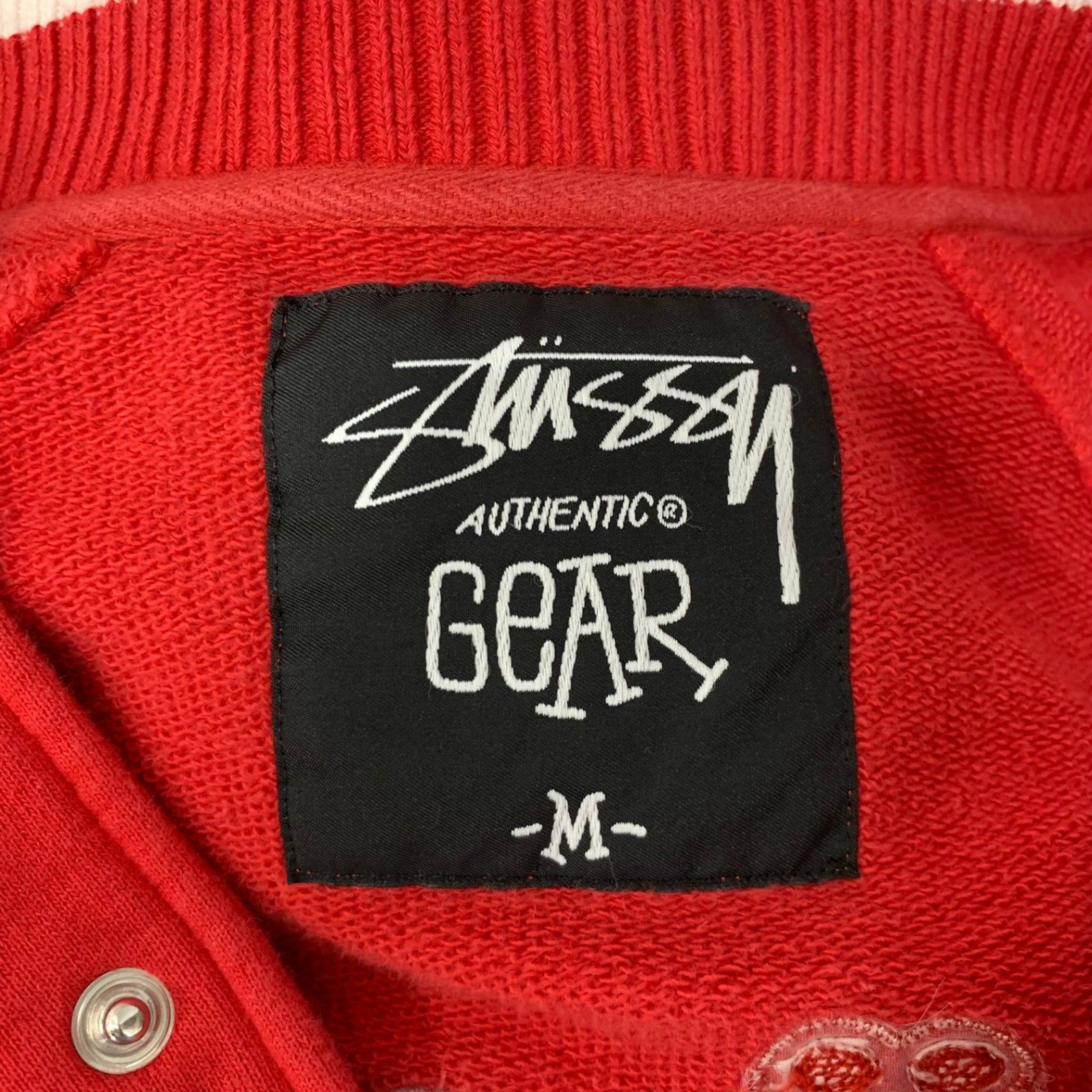 ステューシー STUSSY 90s オールド AUTHENTIC GEAR スタジャン 