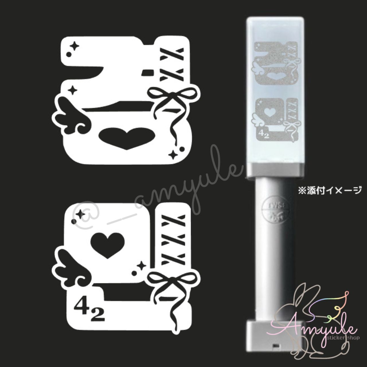 R-003 ギョンミン｜TWS ペンライト ステッカー - メルカリ