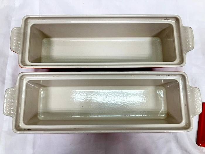 ルクルーゼ テリーヌ型 オレンジ 32cm 2個セット