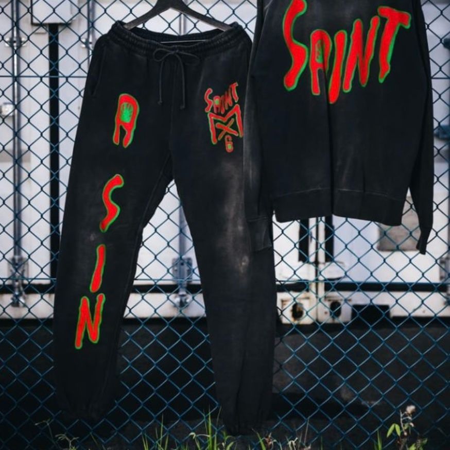 SAINT MXXXXXX スウェットパンツ Sサイズ