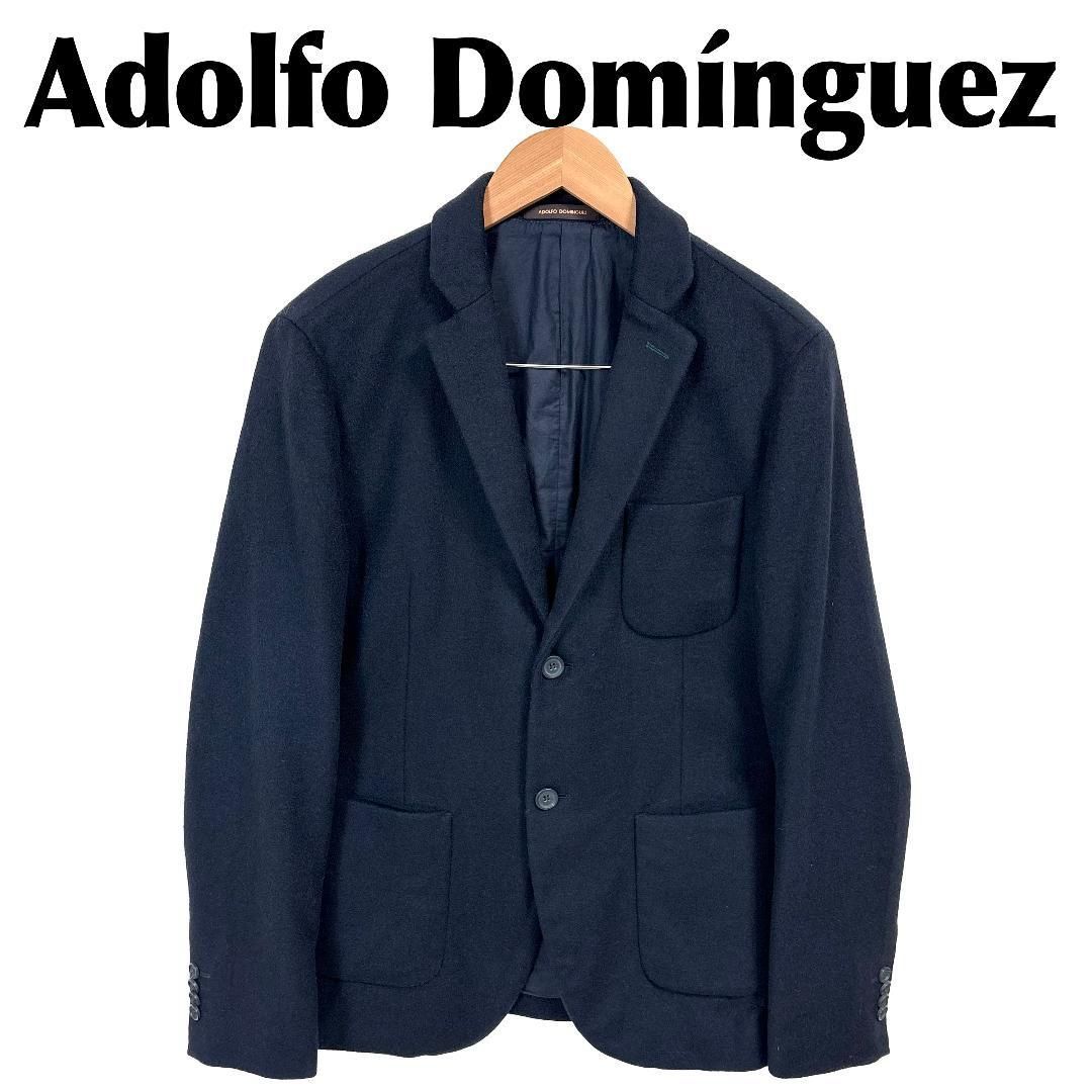 ADOLFO DOMINGUEZ 美品 ジャケット WOOL CREATIVE 秋冬 Adolfo 