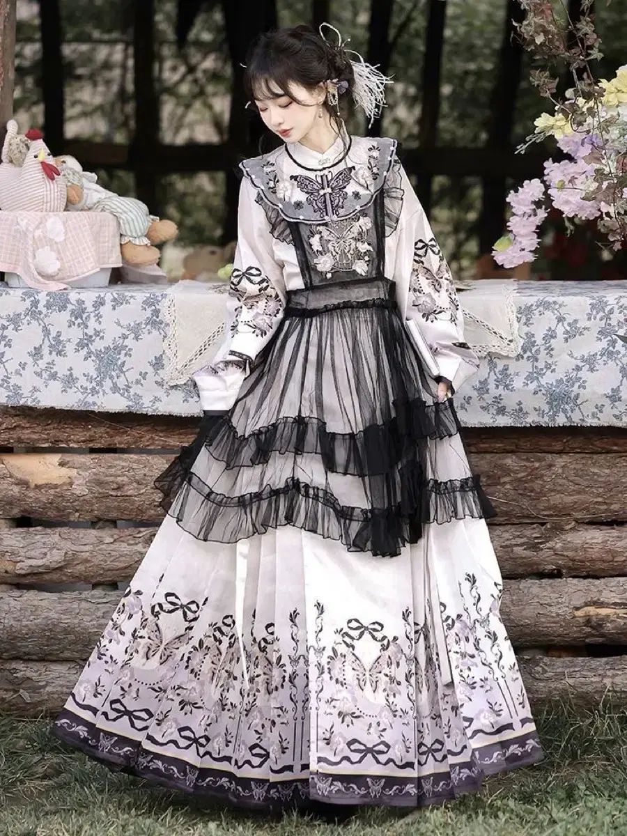 麻コットンワンピース