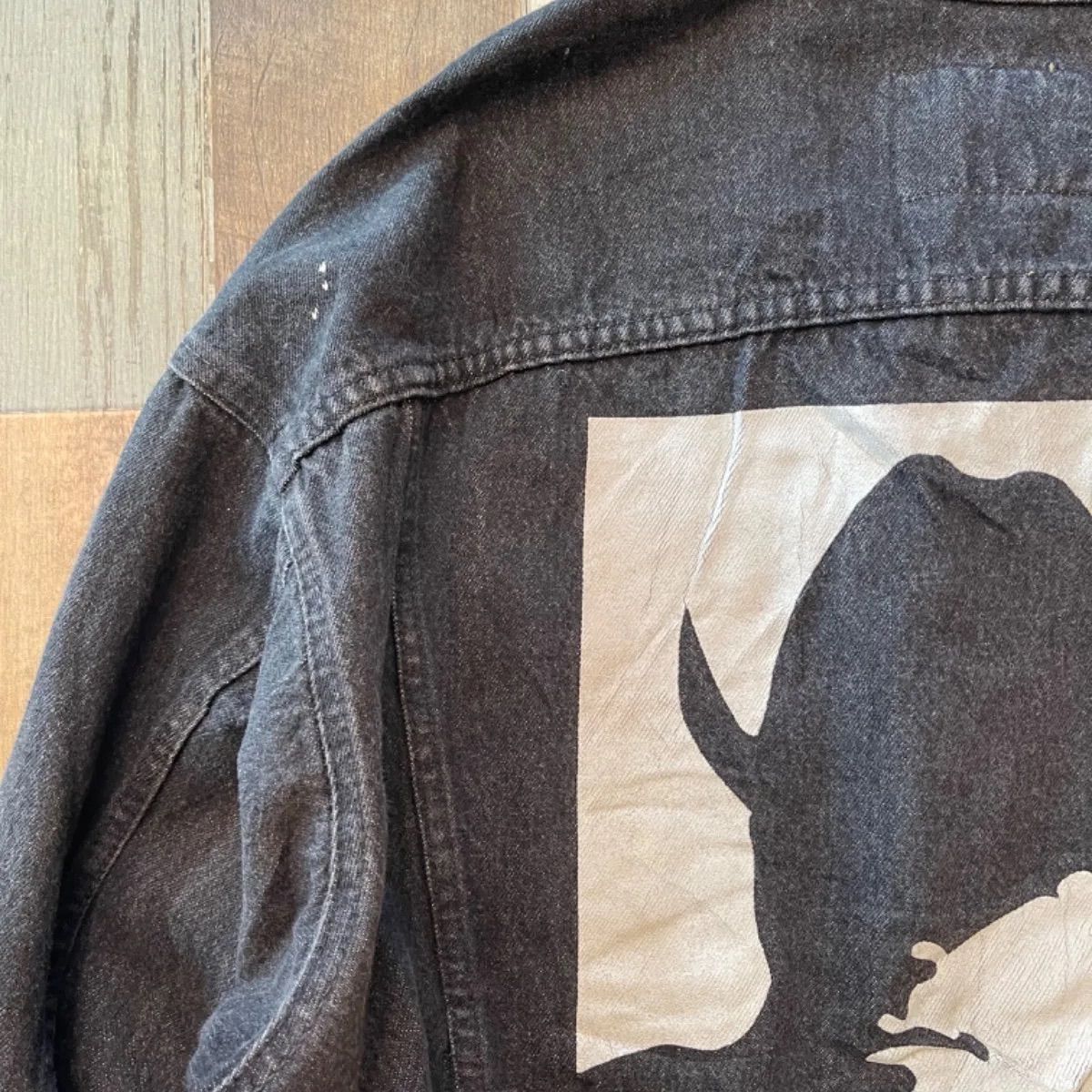 マルボロ ブラックデニムジャケット