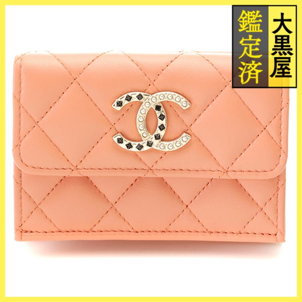 シャネル 三つ折財布 AP4035 432