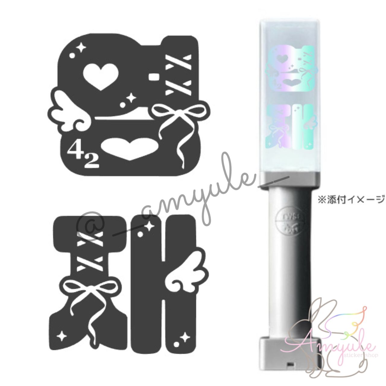 H-003 ヨンジェ｜TWS ペンライト ステッカー - メルカリ