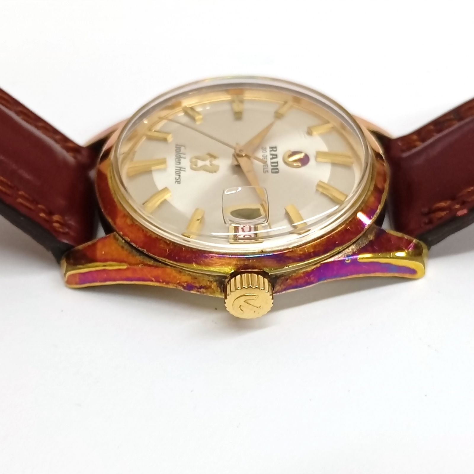 RADO ラドー GOLDEN HOUSE ゴールデンホース メンズオートマ 11674 稼働品 腕時計 30JEWELS JA-25414