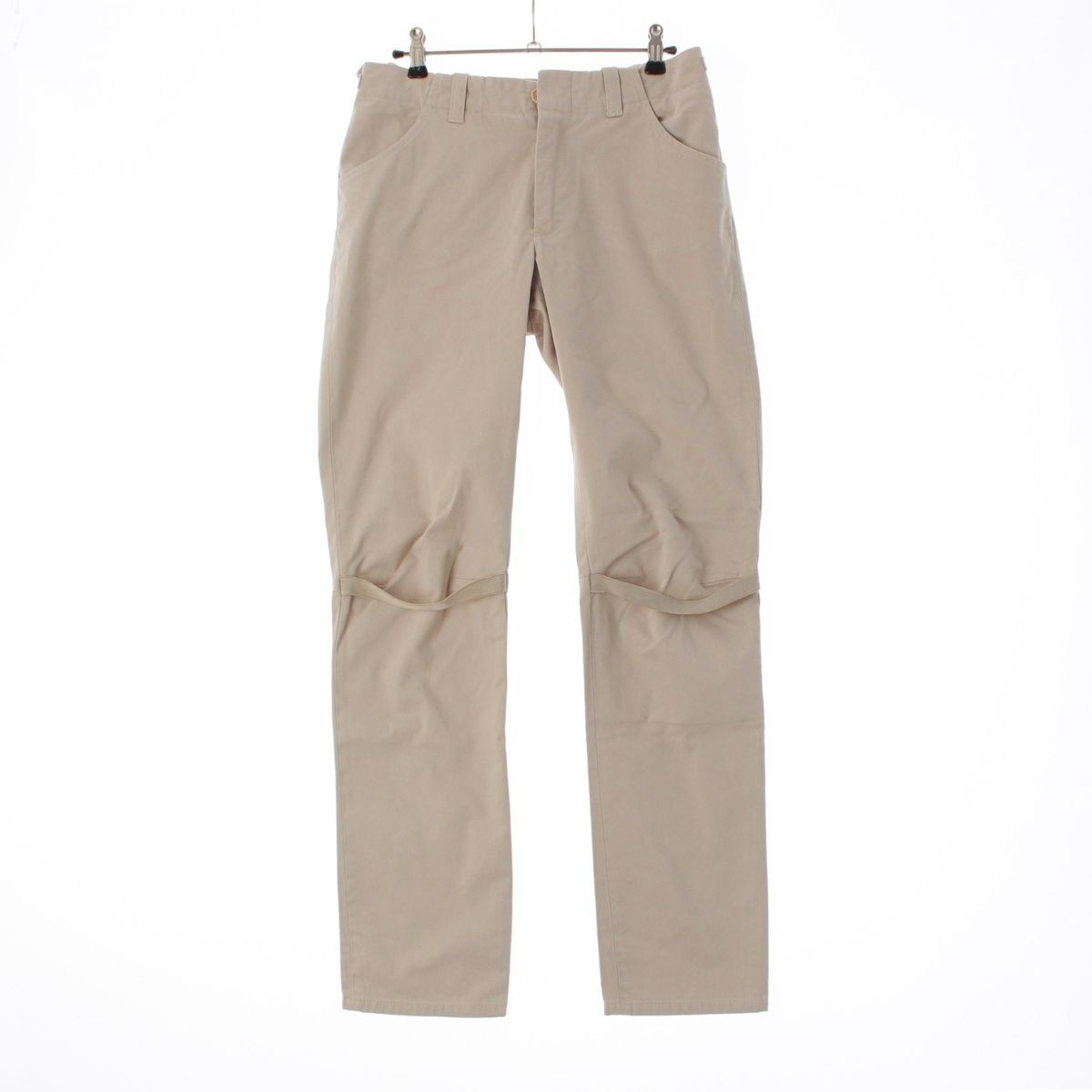 ヘルムートラング コットン アーカイブ スラックス パンツ ボトムス ベージュ 38