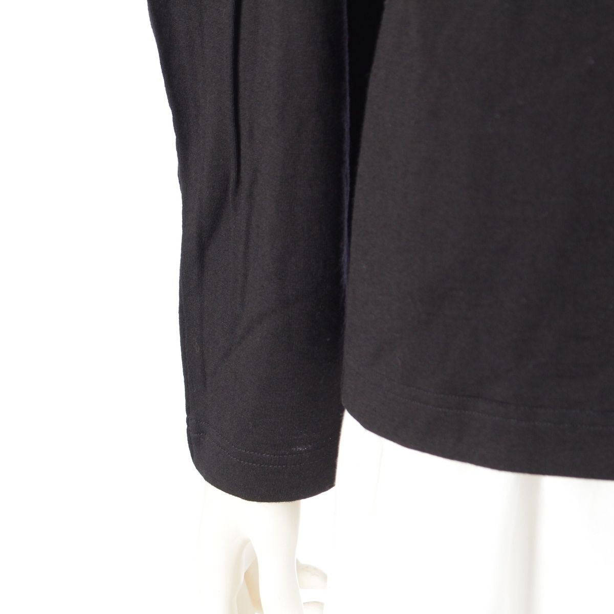  コムデギャルソン AD 2019 平面 フラット 変形 カットソー トップス GD-T 014 ブラック S 長袖 Tシャツ カットソー