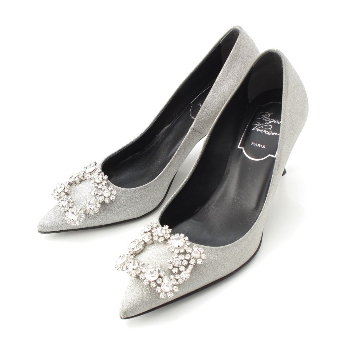 ロジェヴィヴィエ エフロレッセンス グリッター ビジュー ポインテッド