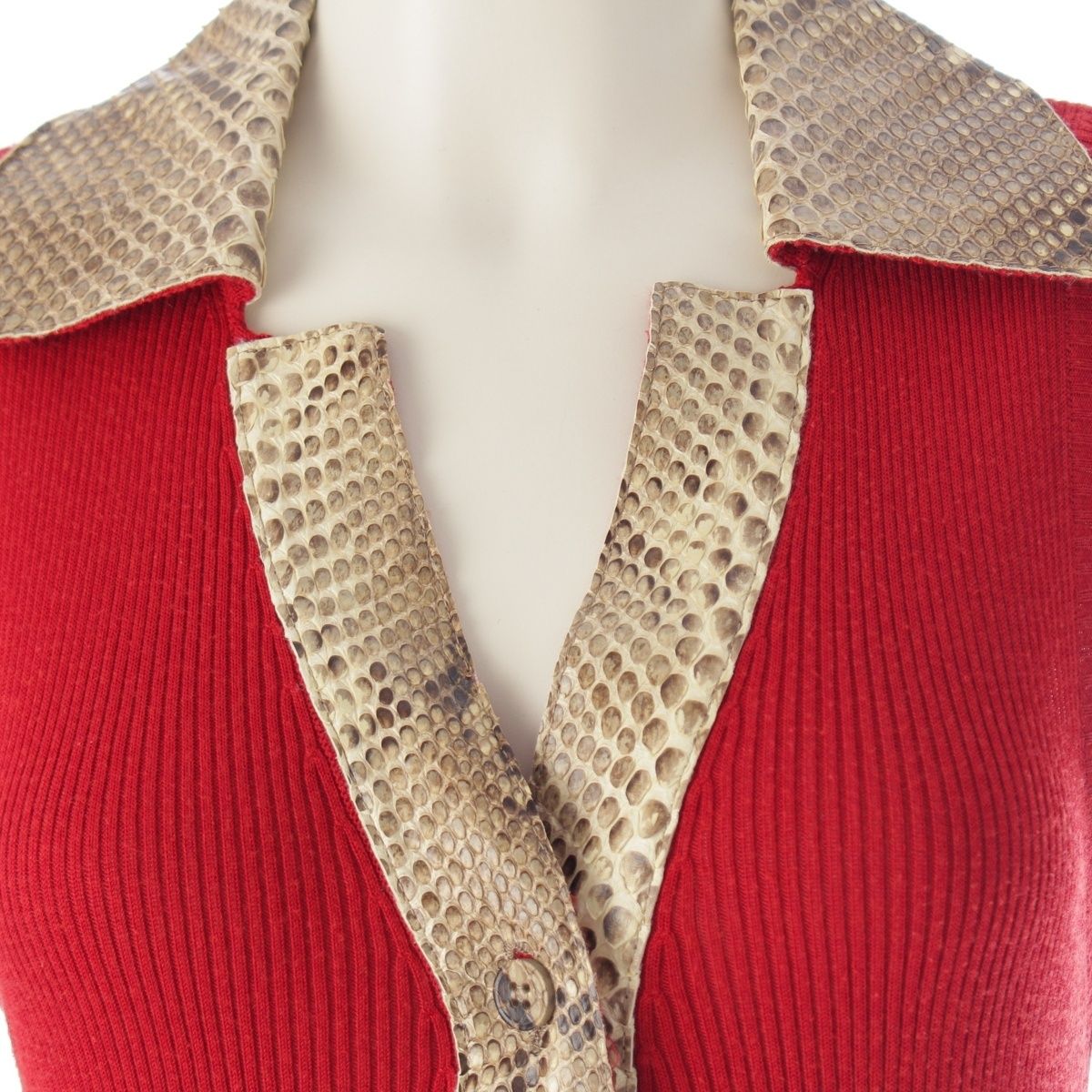 レッド×ベージュ 40