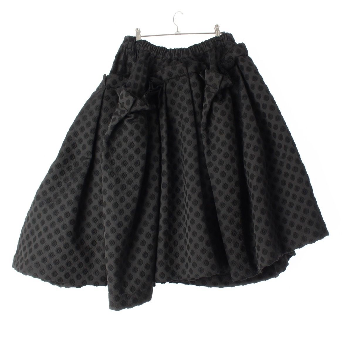 コムデギャルソン AD2024 25SS ジャガード アシンメトリー 変形