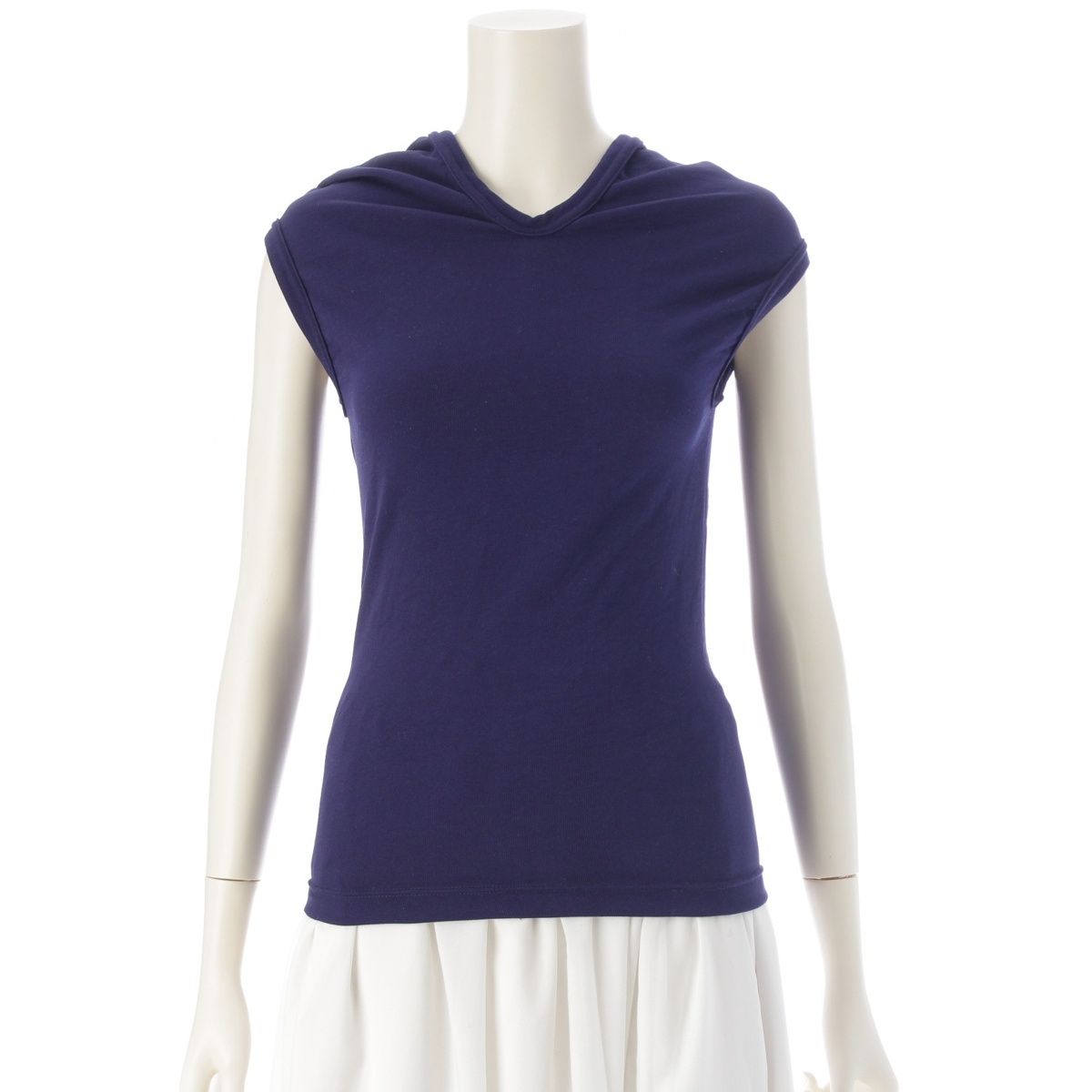 コムデギャルソン AD2007 08SS 二次元 平面 フードバラクラバ 変形 カットソー トップス GA-T019 パープル系 SS