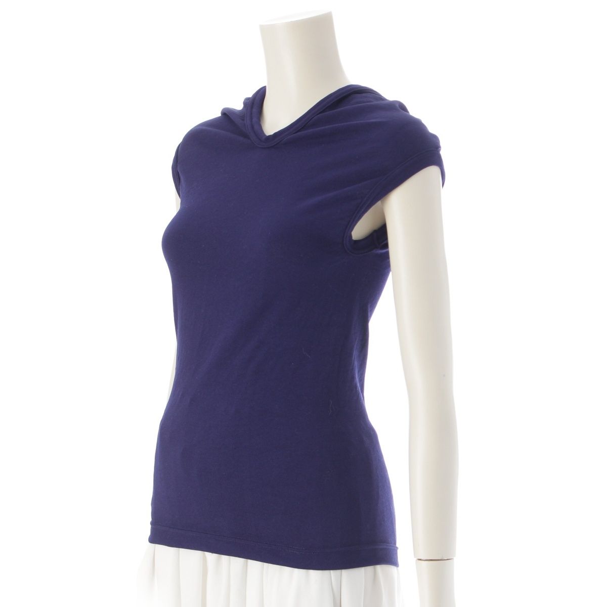 コムデギャルソン AD2007 08SS 二次元 平面 フードバラクラバ 変形 カットソー トップス GA-T019 パープル系 SS