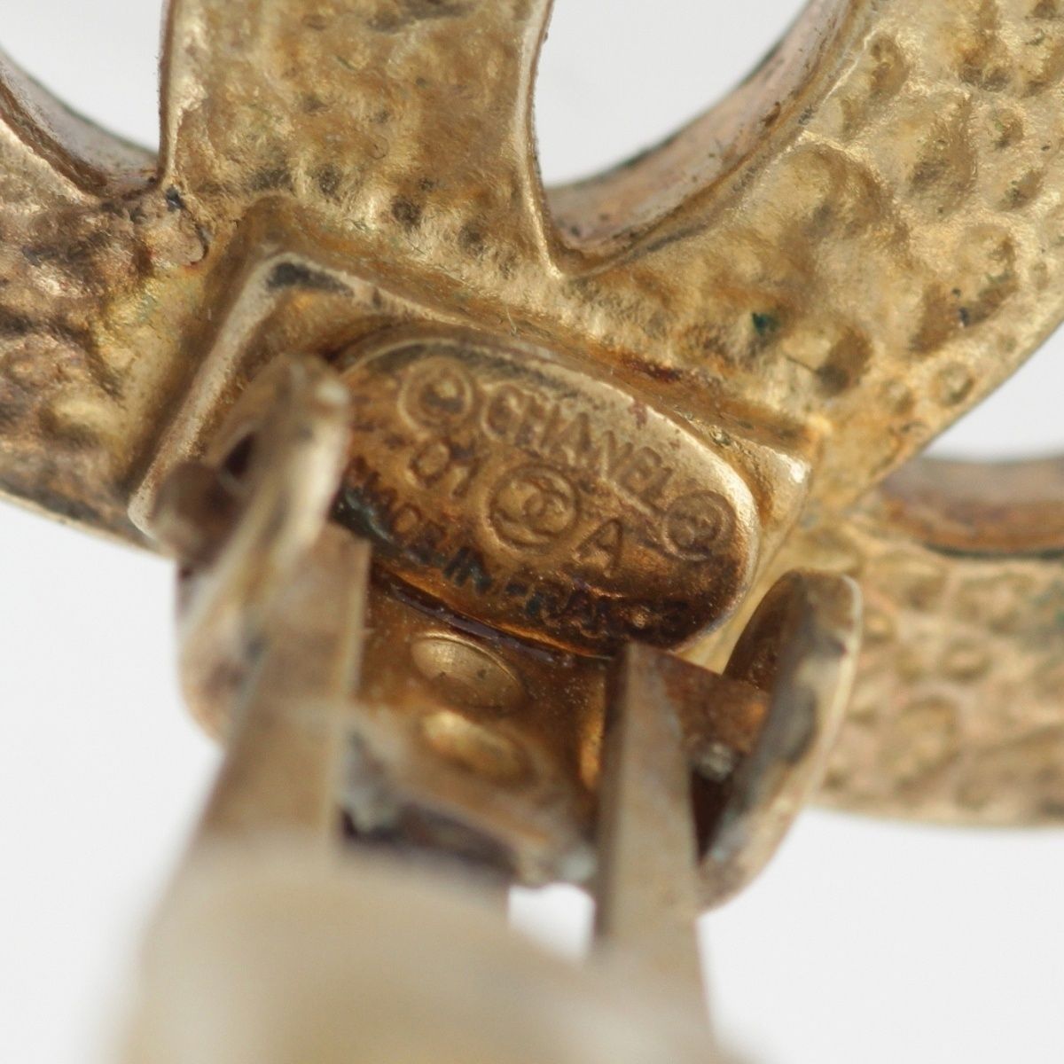  シャネル 01 A ココマーク パール イヤリング ゴールド イヤリング アクセサリー