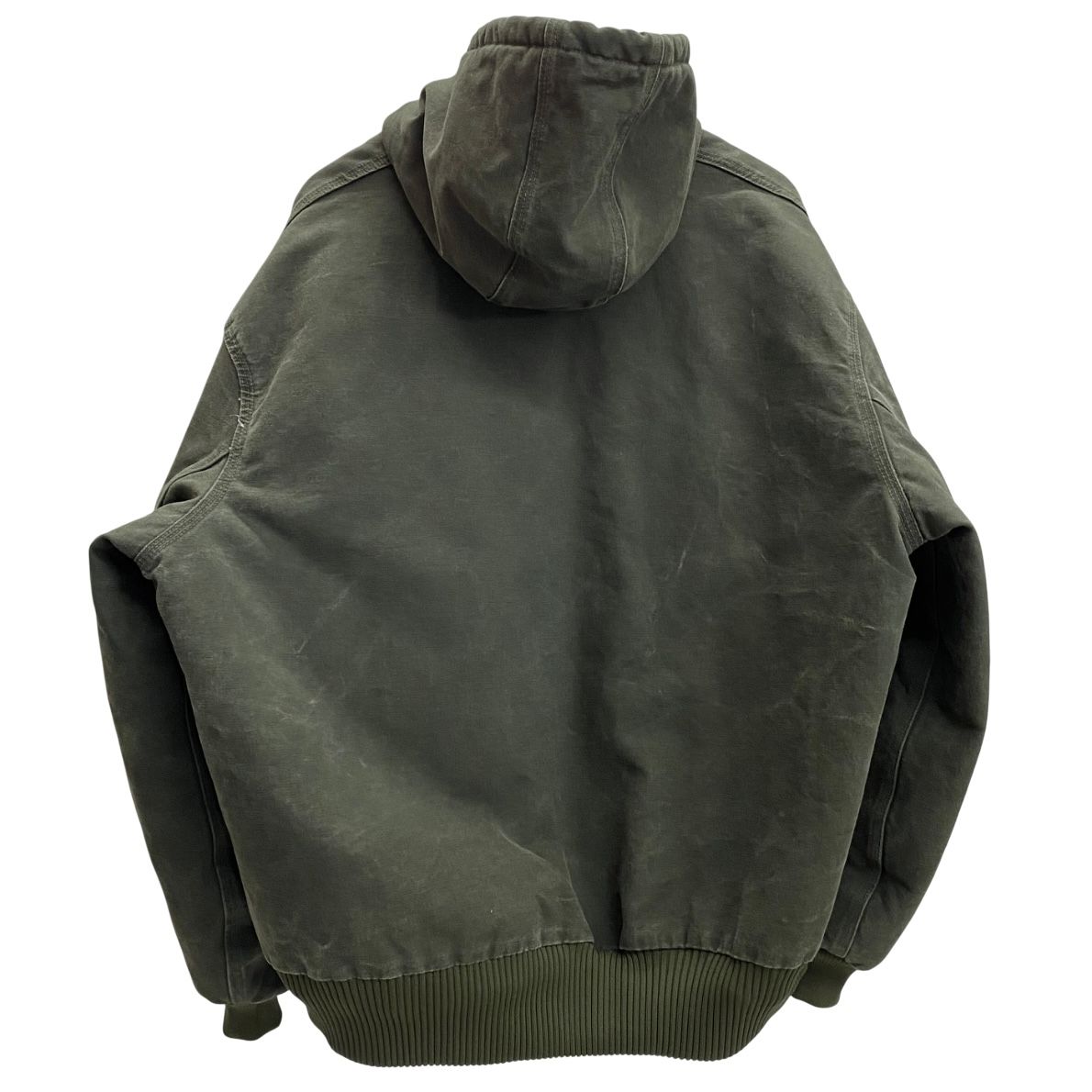 オリンピアン様カーハート【M】アクティブジャケット パーカー モスグリーン カーハート Carhartt 00's アクティブジャケット パーカー モス