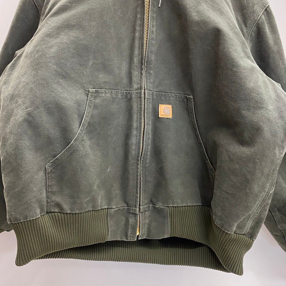 カーハート Carhartt 00's アクティブジャケット パーカー モス