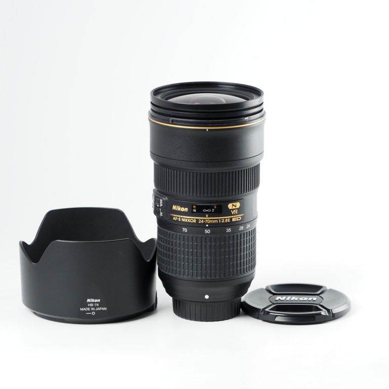 Nikon ニコン 標準ズームレンズAF-S NIKKOR 24-70mm f2.8E ED VR フルサイズ対応 Fマウント 13887