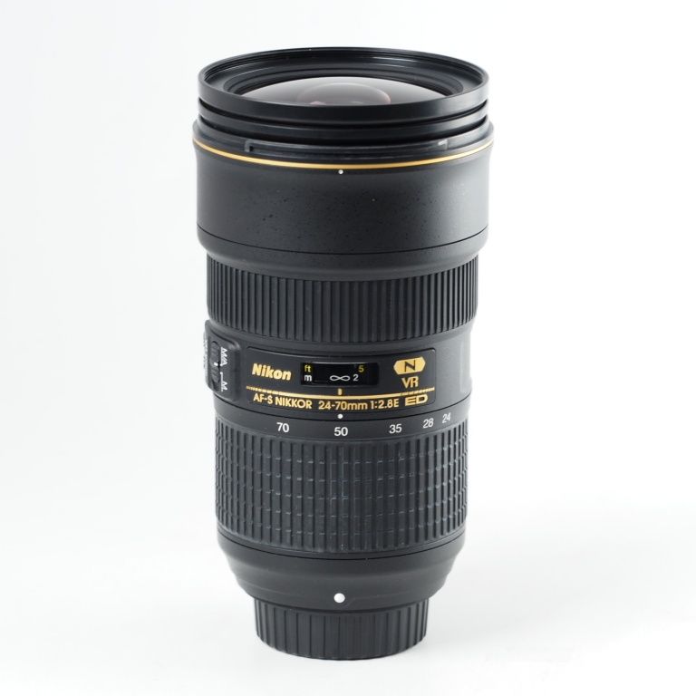 Nikon ニコン 標準ズームレンズAF-S NIKKOR 24-70mm f2.8E ED VR フルサイズ対応 Fマウント 13887