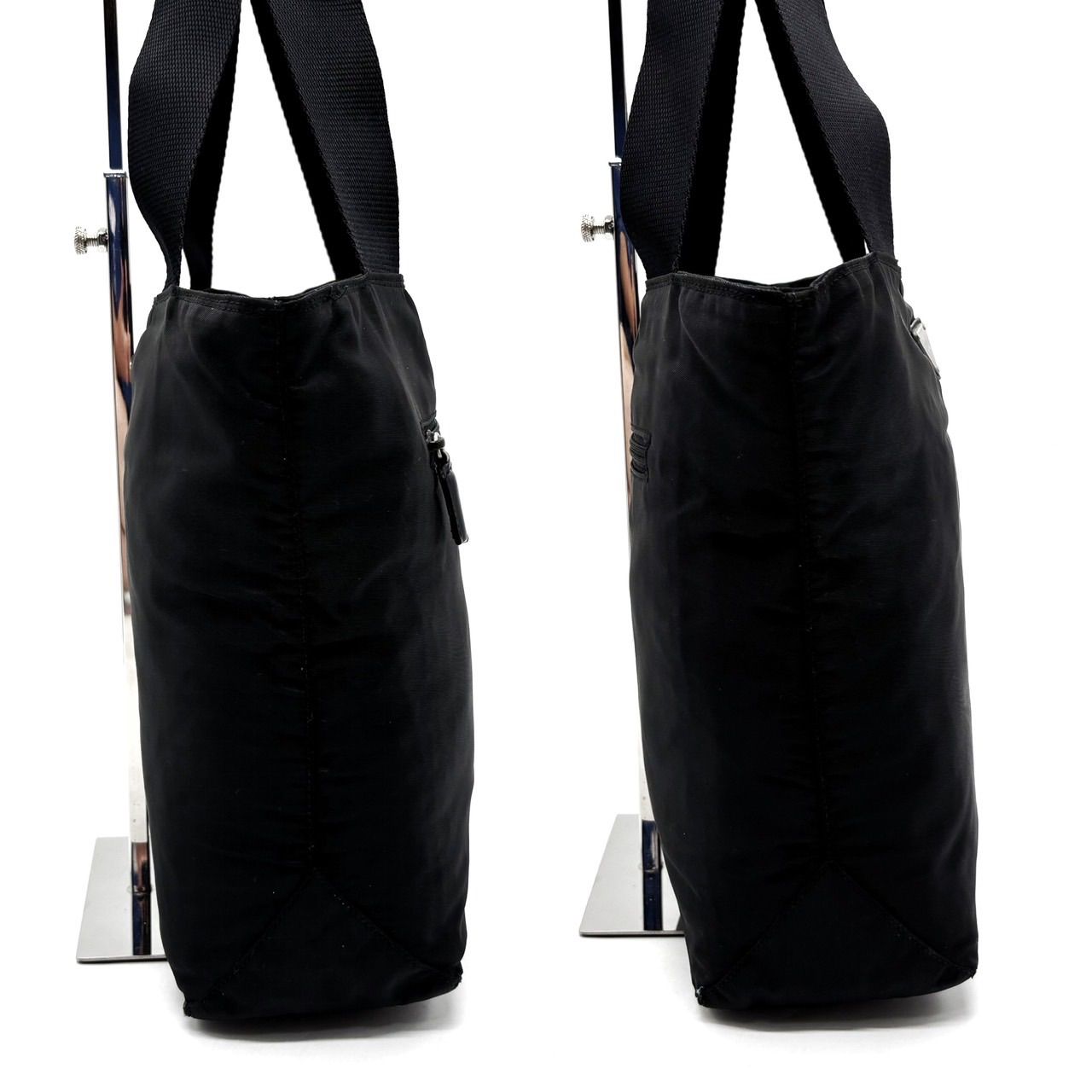 ✨良品✨ PRADA プラダ 三角プレート ナイロン ハンドバッグ トート